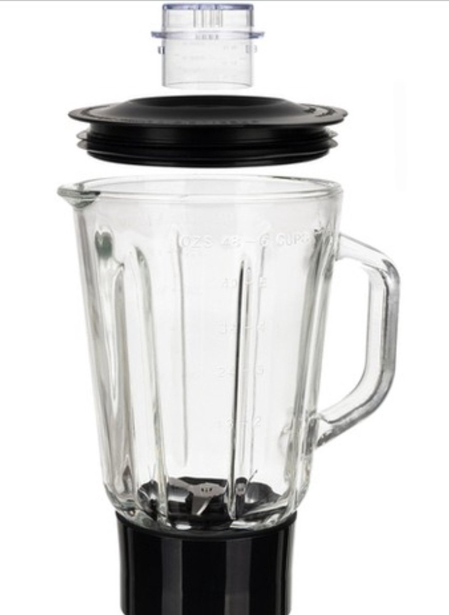 Ariko Keukenmachine - Blender - Mixer - Gehaktmolen - Vleesmolen - Foodprocessor - 3 in 1 - 2200W - zwart — afbeelding 7
