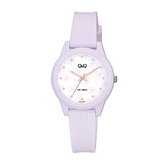 Q&Q by Citizen model V01a004vy-Dameshorloge-waterdicht zwemmen/sporten-lila kleur-32 mm