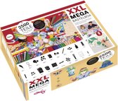 Black friday korting ! speelgoed - mega knutselbox - 2500 stuks knutselkoffer - knutselpakketten- knutseldoos - knutselen voor kinderen - diy - hobbypakket - creatief speelgoed - glitter - wiebelogen - stencils - vilten