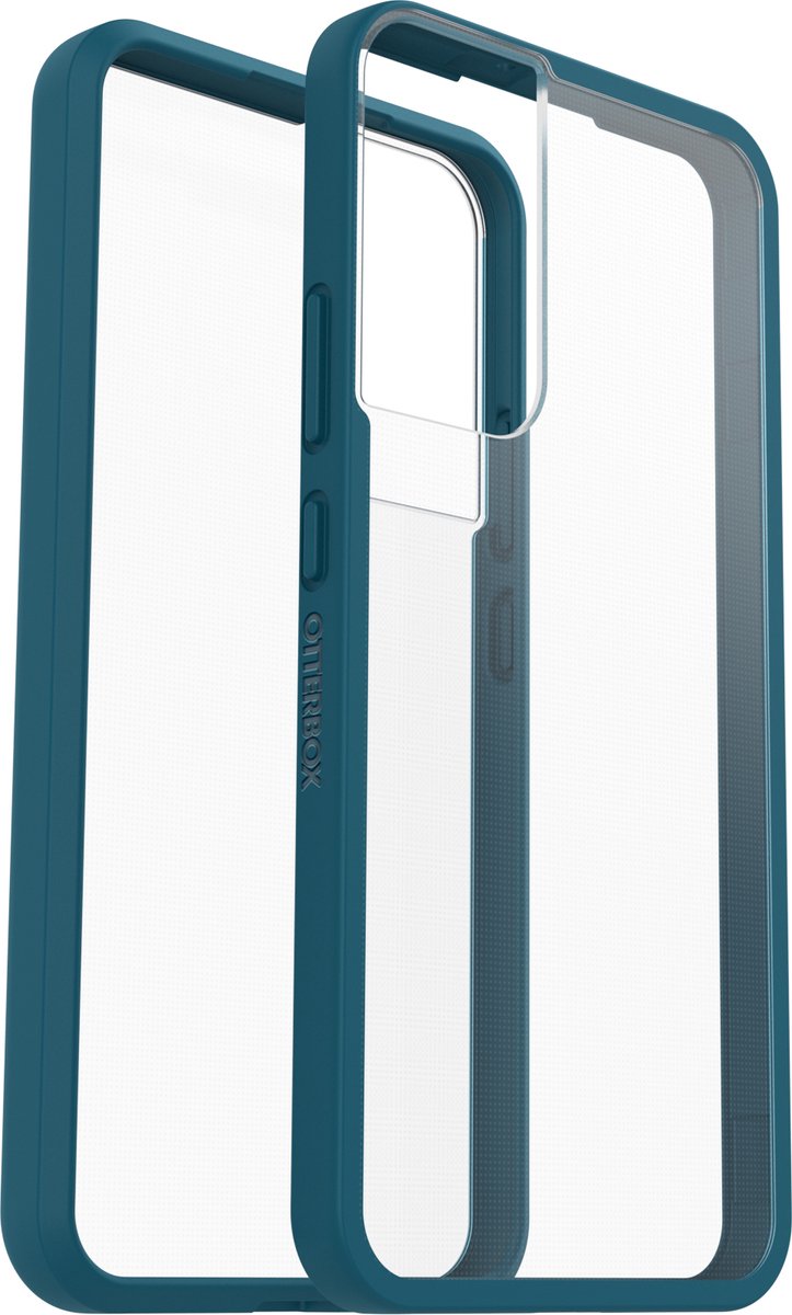 OtterBox React Samsung Galaxy S22 Plus Hoesje - Transparant/blauw