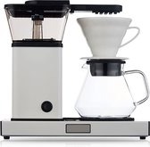 Eijk - Koffiezetapparaat - Koffiemachine - Koffiebonen - 800 mL - 1100W Vermogen - Koffie Apparaat - Machine - Cups - Filterkoffie - Wit