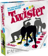 Twister spel, behendigheidsspel, actiespel kinderen en volwassenen, familiespel, gezelschapsspel, leuk spel, 2-4 personen, vanaf 6 jaar