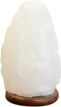 Himalaya zoutlamp - Wit - Zoutlamp - Zoutkristal - Himalaya zout - 4 tot 6 kg - White edition - Lamp