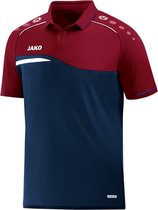 Jako - Polo Competition 2.0 - Polo Competition 2.0 - M - marine/donkerrood