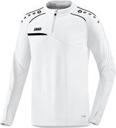 Jako - Zip top Prestige - Zip top Prestige - XXS - wit/zwart
