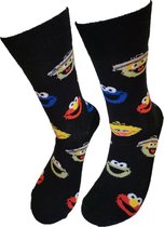 Verjaardag cadeau - Grappige sokken - Sesamstraat karakters sokken - Leuke sokken - Vrolijke sokken – Valentijn Cadeau - Cadeau sokken - Socks waar je Happy van wordt – Maat 37-42