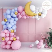 Balloonic Ballonnenboog – Gender Reveal – Girl or Boy – Meisje – Jongen – Roze & Blauw – Ballonboog Feest Decoratie Versiering – Decoratiepakket – Ballonnen Verjaardag – Feestartikelen