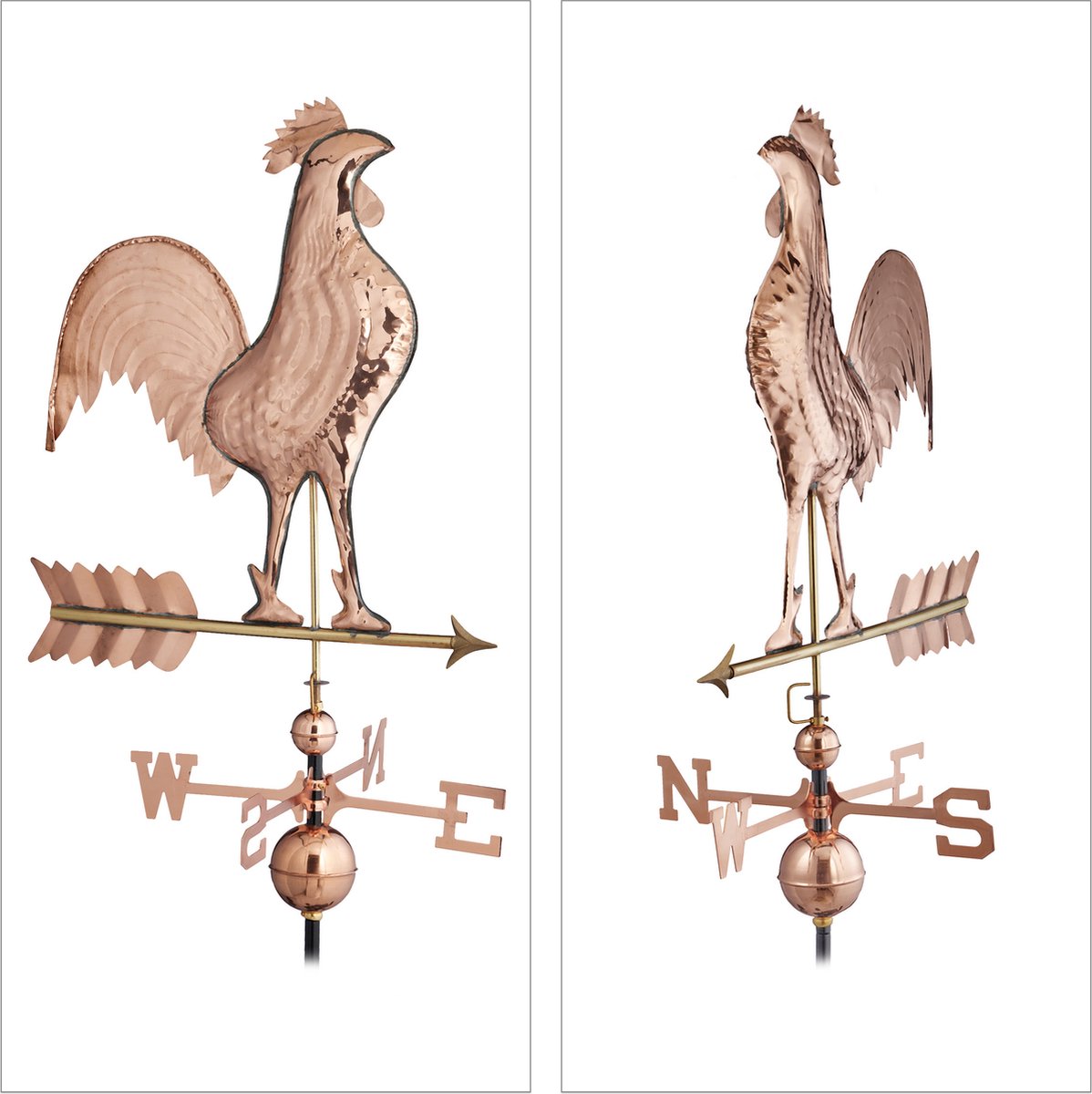FLAGLY Premium Windsack für Draußen 180x30x15cm inkl. Aufhängung & Drehwirbel, Windrichtungsanzeiger in Rot-Weiß, witterungsbeständig, Windanzeiger Made in Germany, Windhose Garten, Wetterfahne