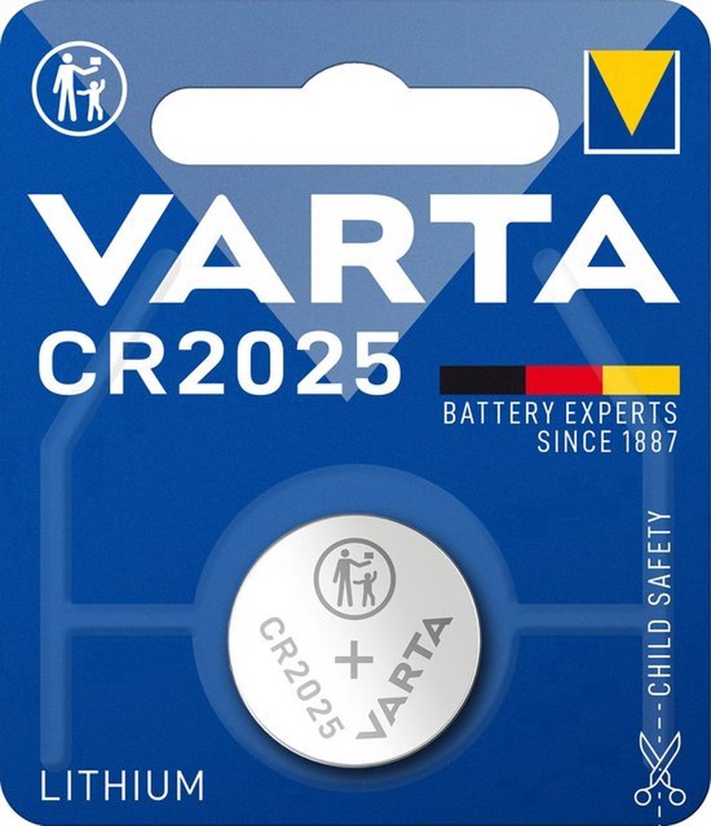 Varta CR2025 Lithium - batterij (1 stuk )