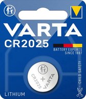 Batterie au lithium Varta CR2025 (1 pièce)