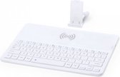 Bluetooth Toetsenbord met draadloze oplader - Draadloos toetsenbord - Oplader smartphone/mobiele telefoon - Laptop - Wireless keyboard - Computer