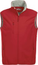 Clique Basic Softshell Vest 020911 - Rood - 4XL