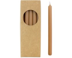 Rustik Lys - Caramel - SMALLE Potloodkaarsen Medium lengte - 20 stuks 1,2 x 17.5cm (let op afmeting)