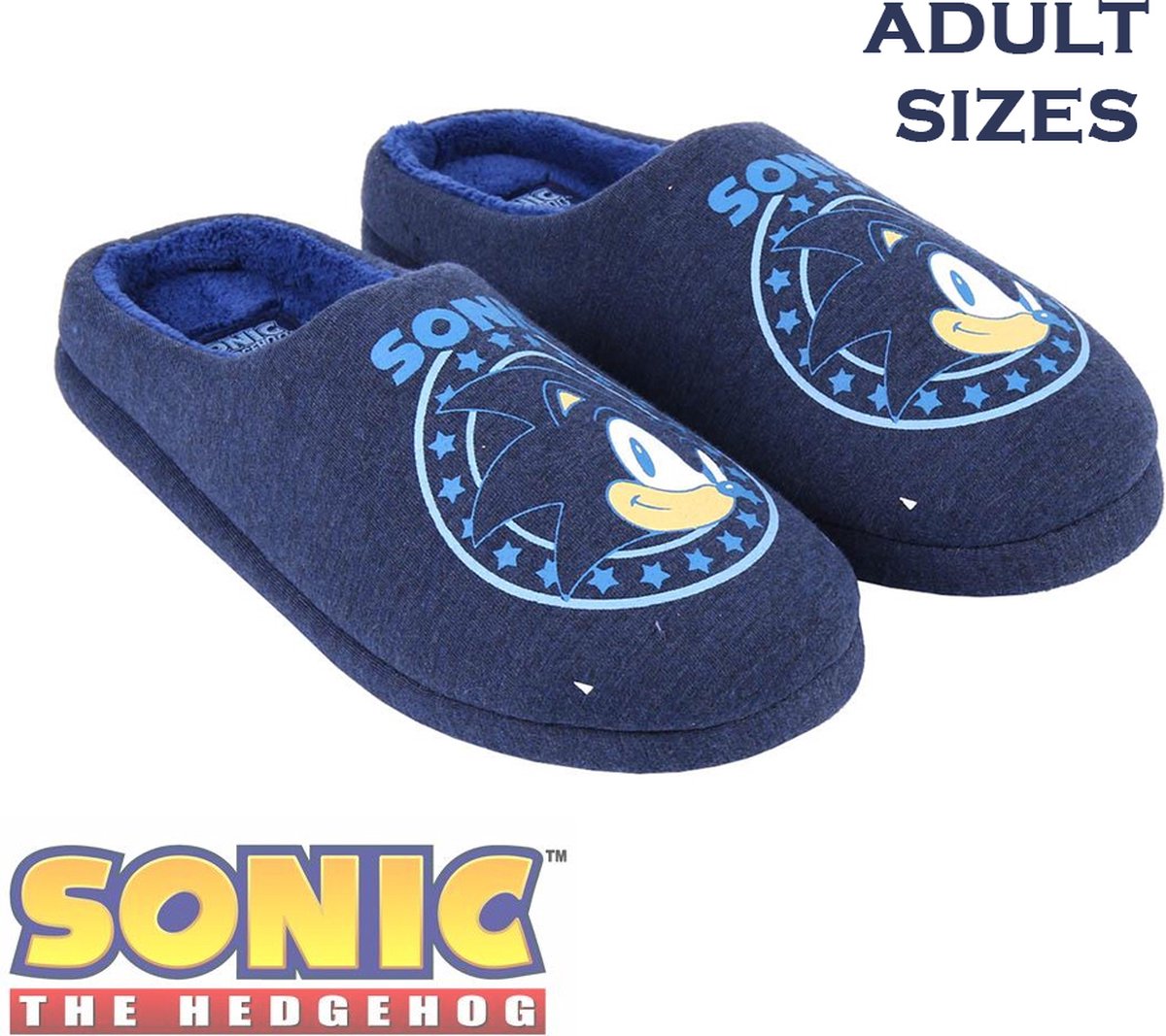 Sonic the Hedgehog Pantoufles - Pantoufles femmes - Adultes - Taille 40/41  | bol.com