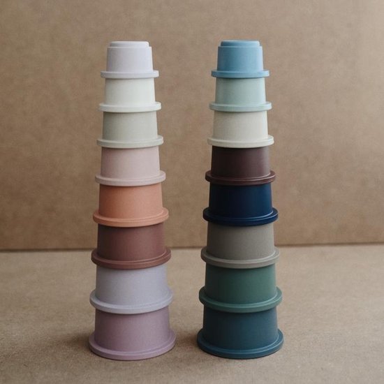 Mushie - Stapeltoren - Stapeltorens - Pastel