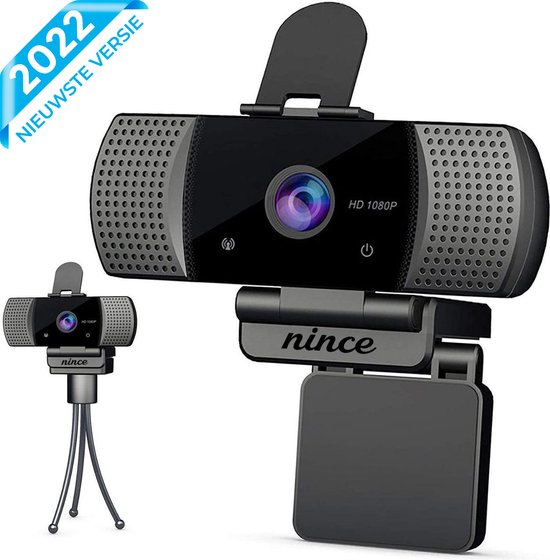 Nince Webcam van hoge Kwaliteit 2021 Model Full HD 1080P