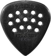 Pickboy Pos-a Grip carbon/nylon 6-pack plectrum 0.70 mm