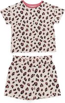 Little Pieces LPLEO SS NIGHTWEAR SHORTS SET BC Meisjes Pyjamaset - Maat 122/128