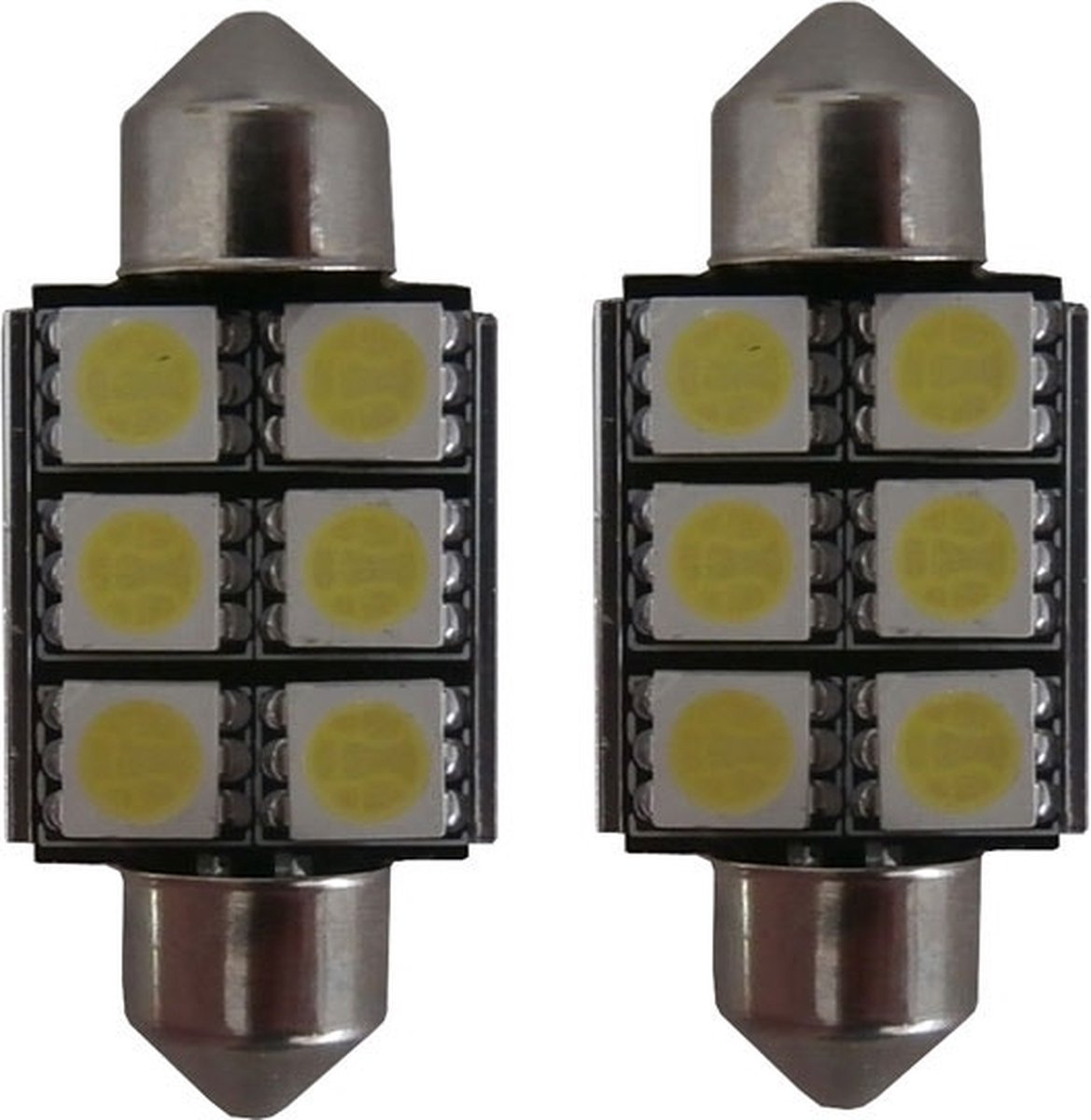 X-Line 6 SMD Canbus LED binnenverlichting 36mm C5W