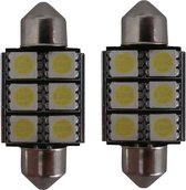 X-Line 6 SMD Canbus LED binnenverlichting 36mm C5W
