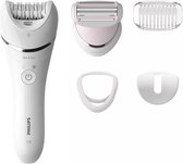 Philips Elektrische Epilator BRE710 - Wet & Dry - Wit