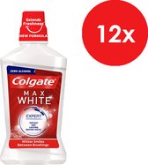 Colgate Max White Mondwater - 12 x 500 ml
