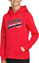 Jack & Jones Trui - Jongens - rood - navy - wit