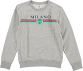 FNK DEPT. - Sweater - jongens - Milano - grijs - maat 134/140