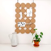 Prikbord van kurken onderzetters DIY Pakket - Duurzaam