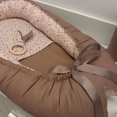 Babynestje Rose Brown-Liesjes baby stuff