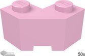 LEGO 87620 Fel roze 50 stuks