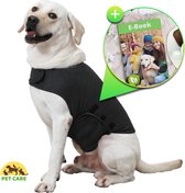 Woefie Honden Anti Stress Vest - Hond Blaffen - Maat L - Reflecterend - Thundershirt - Grijs