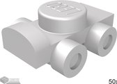 LEGO 11253 Plat zilver 50 stuks
