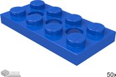 LEGO 3709b Blauw 50 stuks