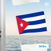 Vlaggetje Cuba 20x30cm