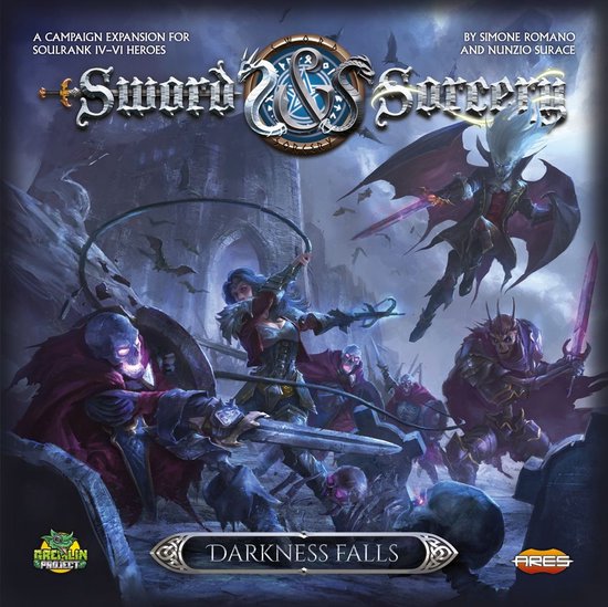 Afbeelding van het spel Asmodee Sword & Sorcery Darkness Falls - EN