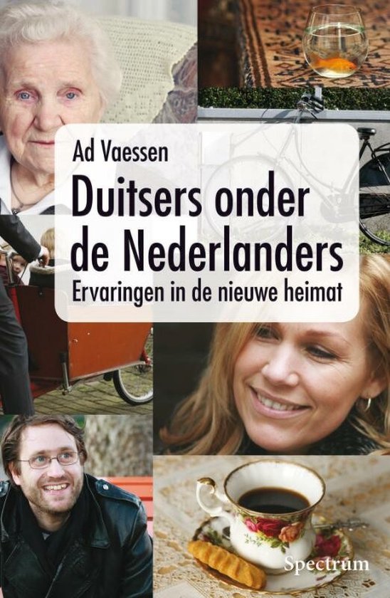 Cover van het boek 'Duitsers onder de Nederlanders' van A. Vaessen