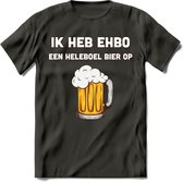 Ik Heb EHBO T-Shirt | Bier Kleding | Feest | Drank | Grappig Verjaardag Cadeau | - Donker Grijs - XL