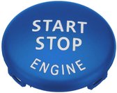 Start Stop Engine Motor Schakelknop Knop BMW Blauw