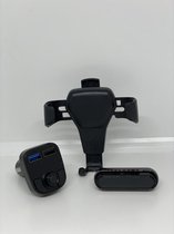 Autoset - Autohouder - Autoparfum - FM Transmitter Bluetooth Carkit - One Size - Auto luchtverfrisser - Beginners set