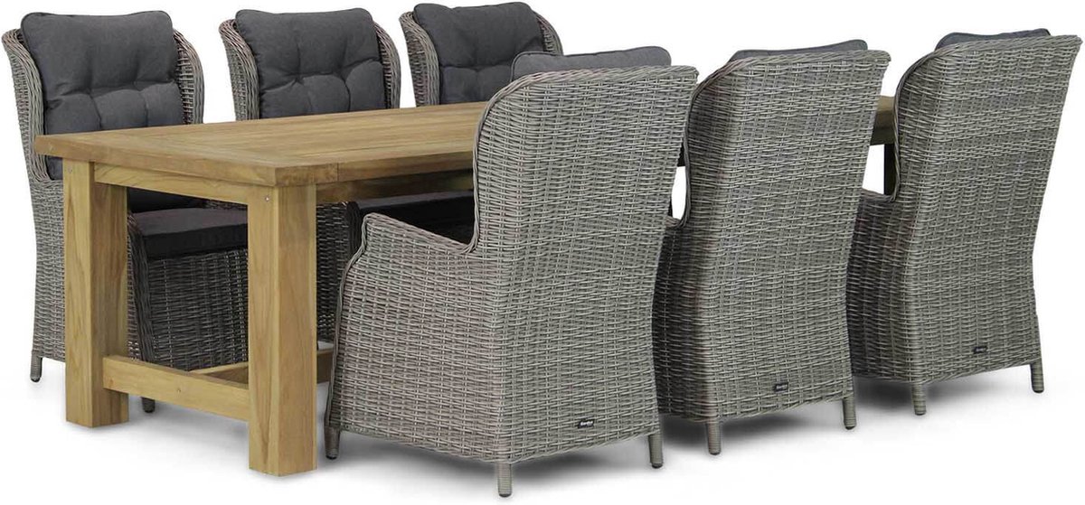 Garden Collections Windsor/Fourmile 260 cm dining tuinset 7-delig