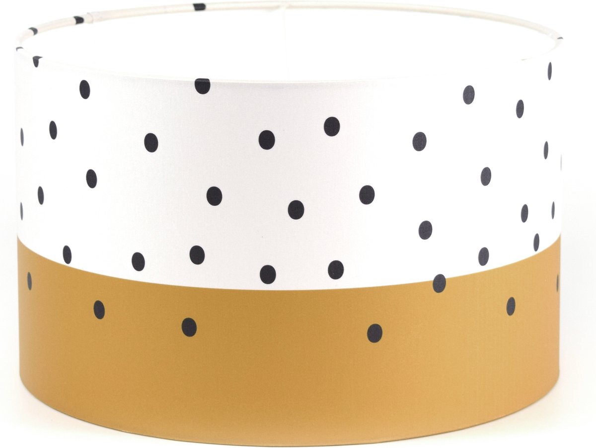 Bees and Bananas - Kinderkamer hanglamp - Stippen - Oker geel - Kinderlamp