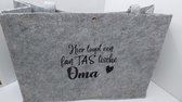 Vilten Tas 'Hier loopt een fanTAStische Oma'
