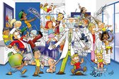 Afspraakkaart Tandarts - Cartoon 'Tandartspraktijk 24u' - 2000 stuks
