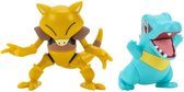 Pokemon Battle Figure Pack – Totodile + Abra