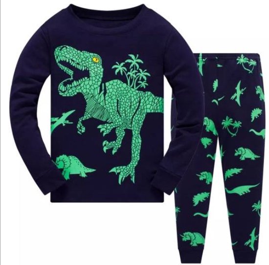 Fauteuil Hoeveelheid geld Madison Pyjama dinosaurus - Kinderpyjama - Pyjama - Slapen - Kinderen - Pyjama voor  jongens -... | bol.com