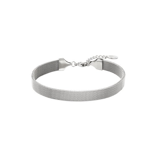 Yehwang - Dames armband - Zilverkleurig - Roestvrijstaal - 15cm