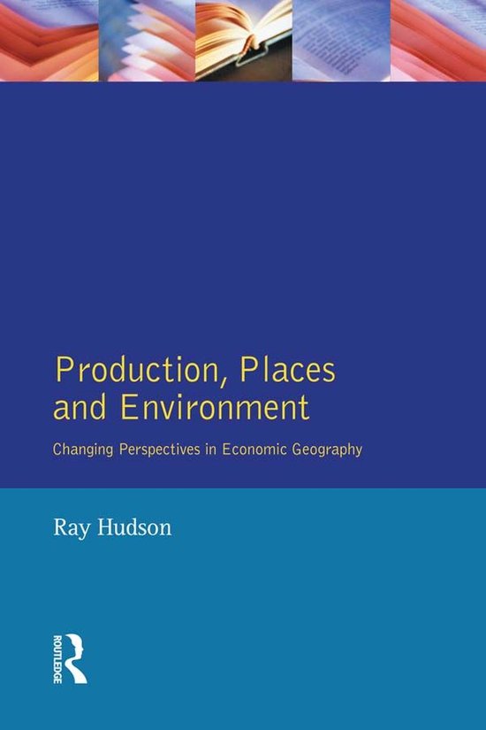 Production, Places and Environment - cover