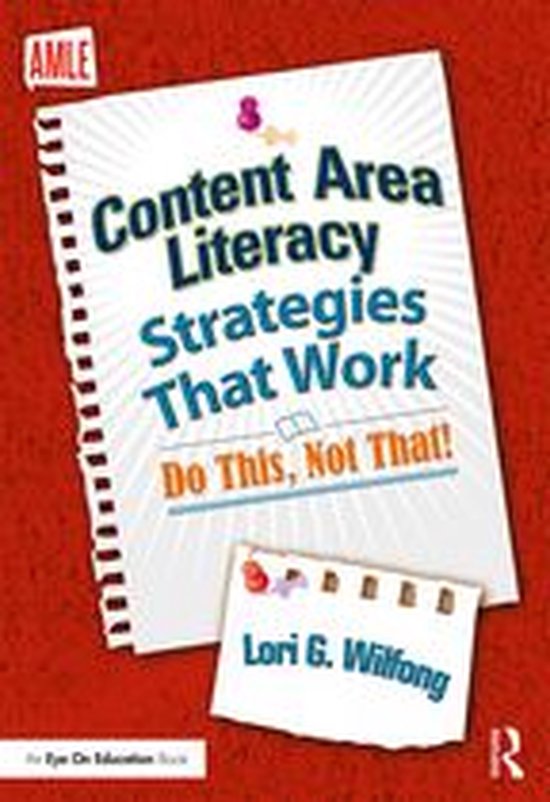 Content Area Literacy Strategies That Work - cover