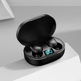 Draadloze oordopjes - Bluetooth oordopjes - Bluetooth Oortjes - E6S True wireless headset - Zwart